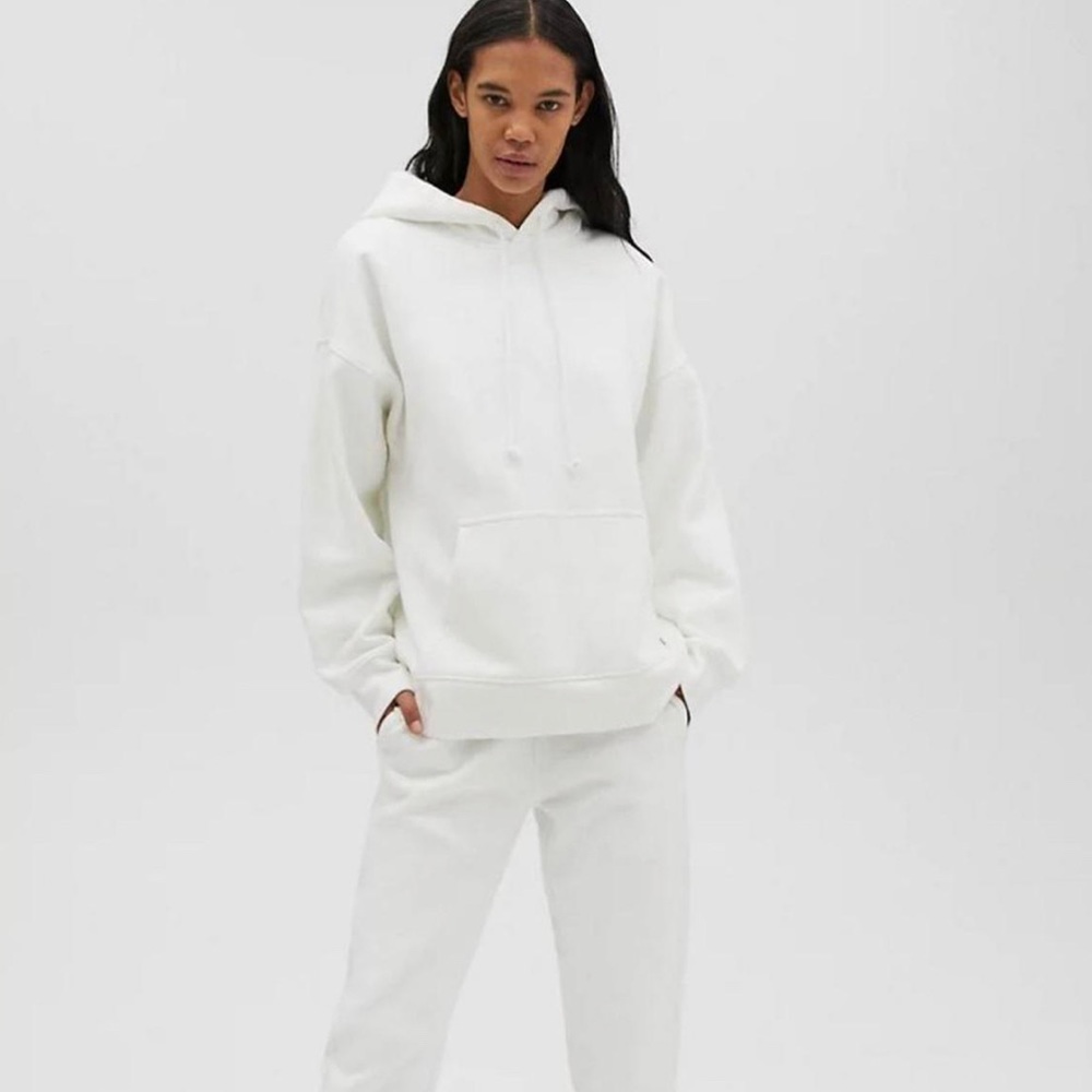 Aritzia TNA boyfriend hoodie size 2 in Gd stone taupe